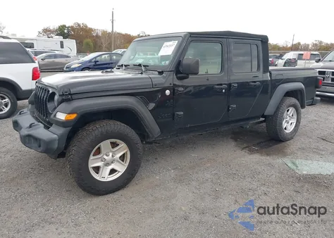 2020 Jeep Gladiator Sport S 4X4 z USA, uszkodzony, nr VIN 1C6HJTAG0LL109811